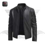 MEN'S SLIM FIT LEATHER JACKET