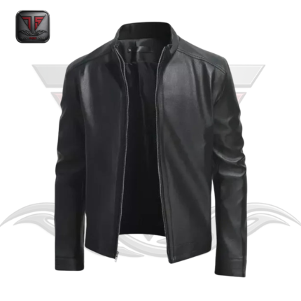MEN'S SLIM FIT LEATHER JACKET