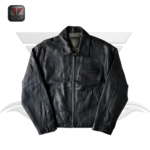 MEN'S MESH LEATHER JACKET