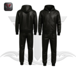 MEN'S CLASSIC LEATHER TRACKSUIT