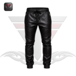 MEN'S LEATHER JOGGER SET
