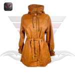 WOMEN'S VINTAGE LEATHER JACKET