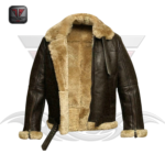 MEN'S FUR LEATHER JACKET