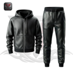 MEN'S CLASSIC LEATHER TRACKSUIT
