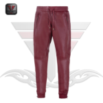 MEN'S LEATHER JOGGER SET