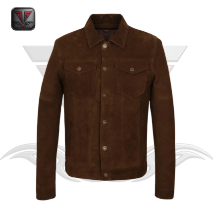MEN'S SUEDE LEATHER JACKET