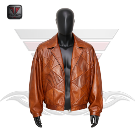 MEN'S MOTORCYCLE LEATHER JACKET