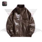MEN'S OVERSIZED LEATHER JACKET