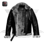 MEN'S FUR LEATHER JACKET