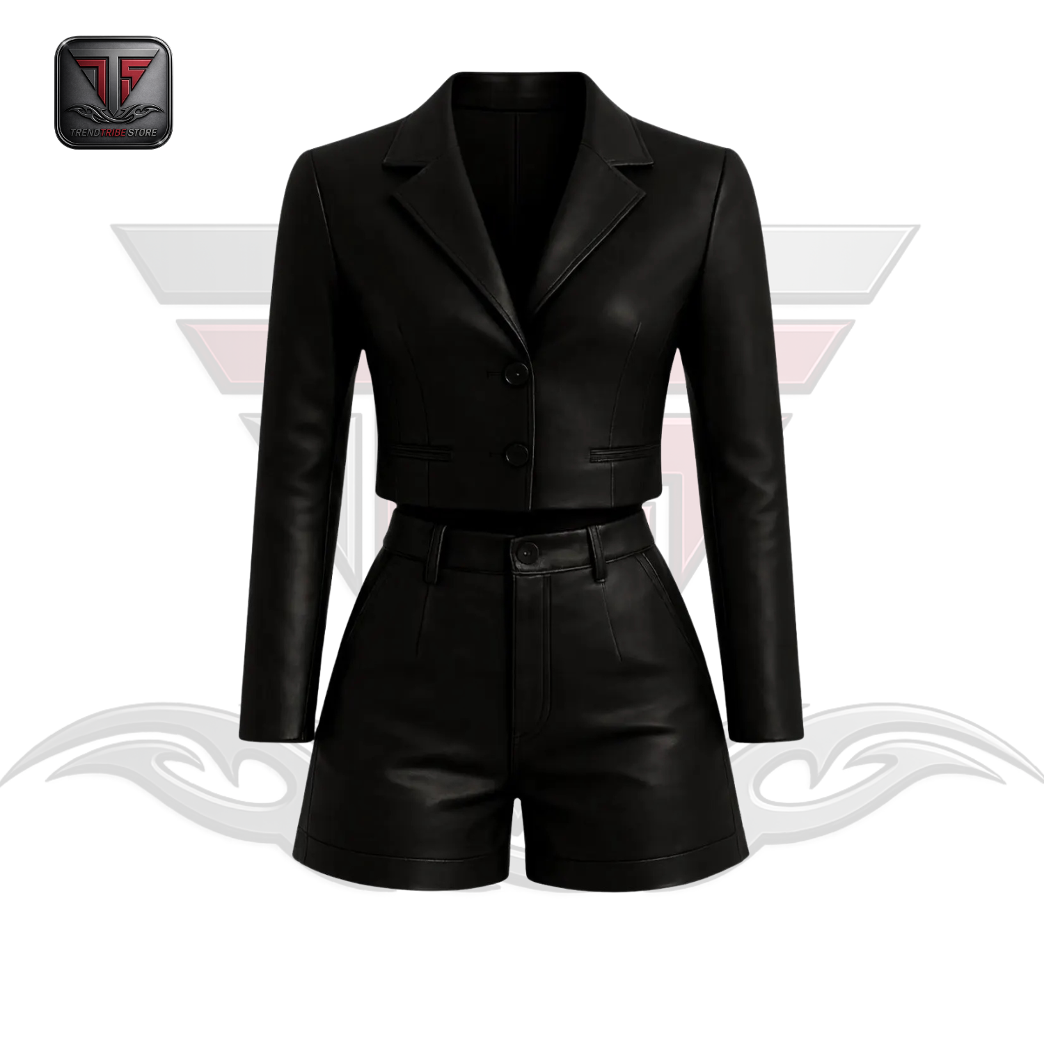 3 WOMEN'S ATHLEISURE LEATHER SET - Image 1
