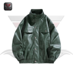 MEN'S OVERSIZED LEATHER JACKET