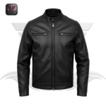 MEN'S SLIM FIT LEATHER JACKET