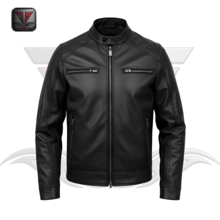 MEN'S SLIM FIT LEATHER JACKET