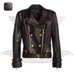 WOMEN'S SLIM FIT LEATHER JACKET