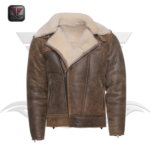 MEN'S FUR LEATHER JACKET