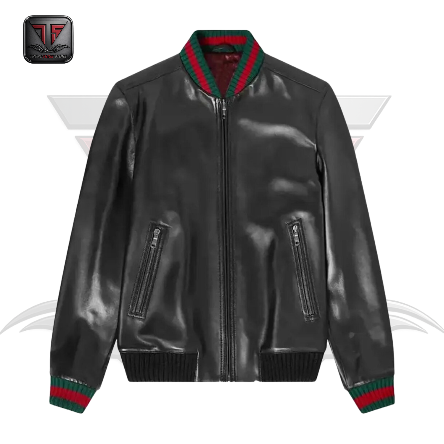 7 WOMEN'S VARSITY LEATHER JACKET - Image 1