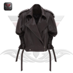 WOMEN'S OVERSIZED LEATHER JACKET